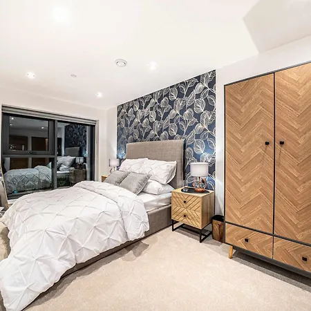 Appartement Luxury 2br Penthouse-1, Private Terrace, Center, Free Parking Leeds (West Yorkshire)