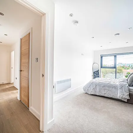 Luxury 2br Penthouse-1, Private Terrace, Center, Free Parking Appartement Leeds (West Yorkshire)